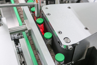 220V automatische Verticale Ronde Glasfles Etiketteringsmachine met Fles Unscrambler