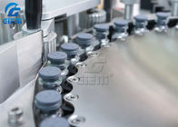 PLC de Fles van Controle Kleine Vaccins Etiketteringsmachine 4.2m Lengte