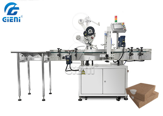 De Hoek van de drie Kantendoos Etiketteringsmachine met Twee de Machine van de het Etiketpers van het Beëindigenkarton