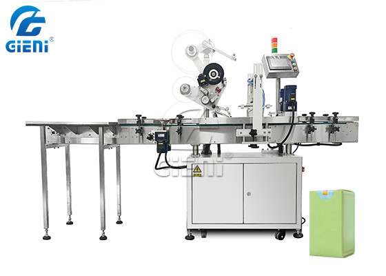 Enige Zijdooshoek Etiketteringsmachine 400pcs/Min Automatic Box Label Applicator