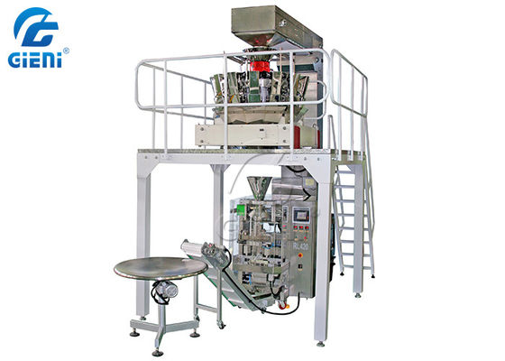 Machines van de de Zak Verticale Verpakking van GIENI de Achter Verzegelende voor Koekjessnacks