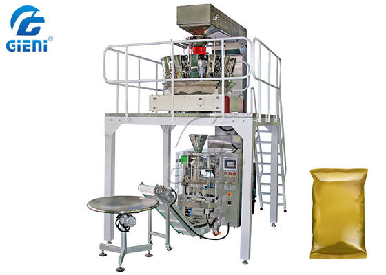 Het Voedsel van de Verpakkingsmachines SS304 van de Multiheadweger Verticale Verpakkings Verzegelende Machine