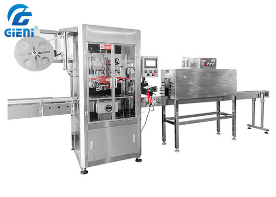 De onregelmatige Vlakke Fles krimpt Koker Etiketteringsmachine 200Pcs/Min