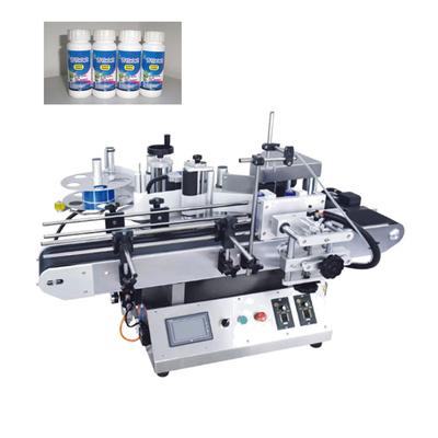 Automatische Bilaterale Etiketteringsmachine 120pcs Min Vial Ampoule Bottle Labeling Machine